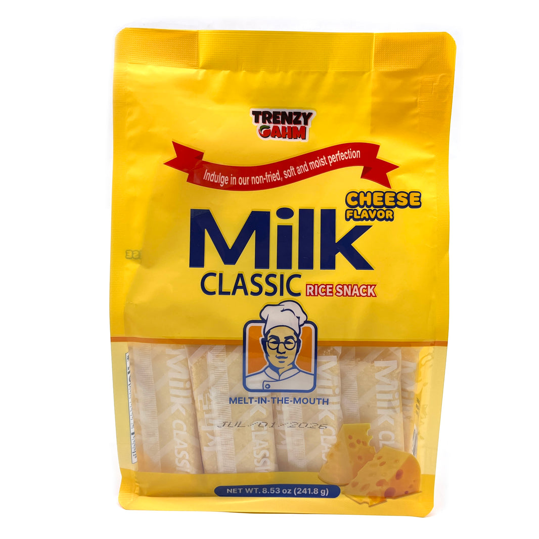 [Trenzy] Milk Classic Rice Snack Cheese Flavor / 밀크 클래식 쌀과자 치즈맛 (241.8g)