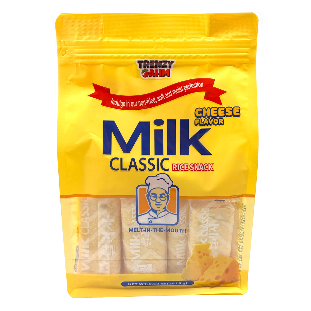[Trenzy] Milk Classic Rice Snack Cheese Flavor / 밀크 클래식 쌀과자 치즈맛 (241.8g)