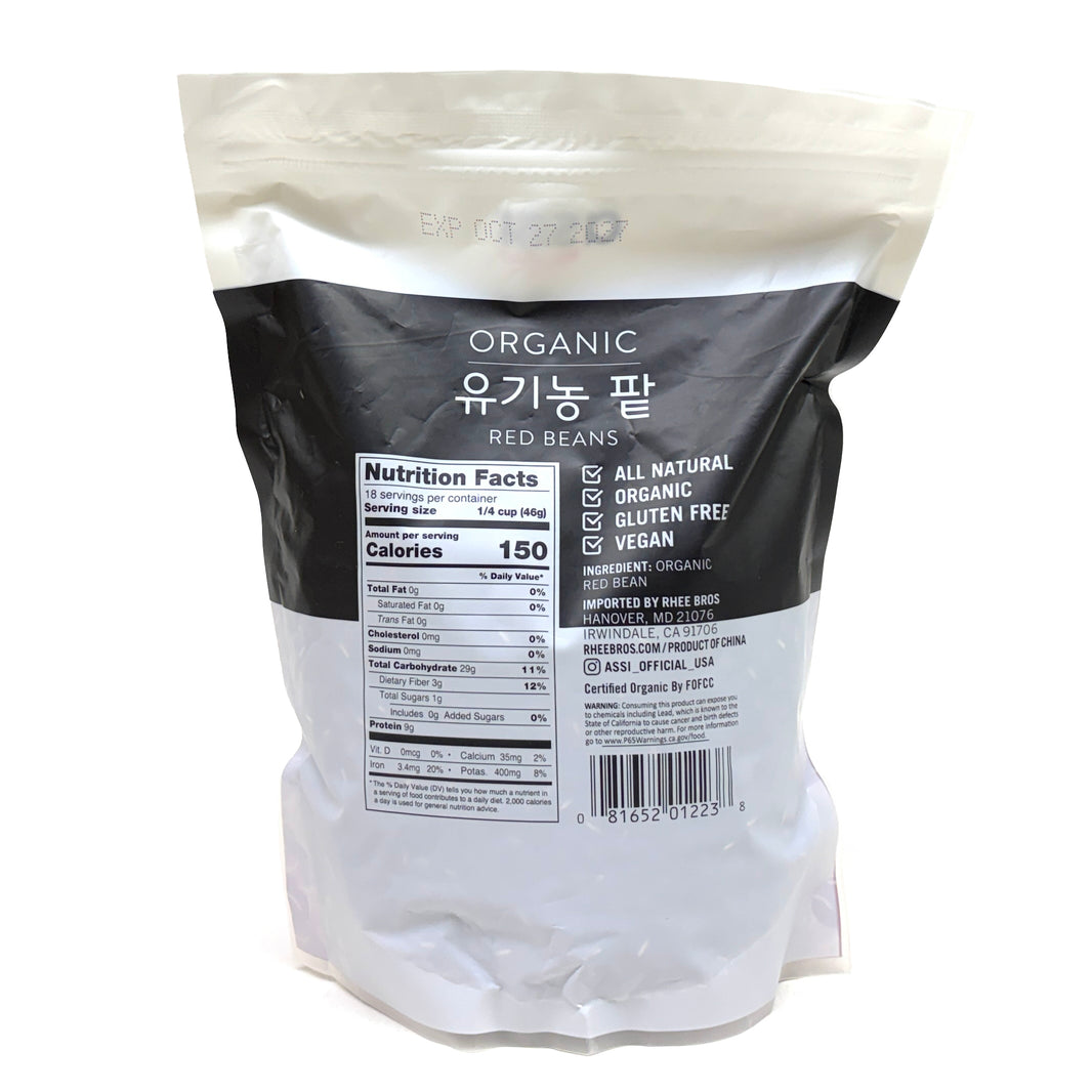 [ASSI] Organic Red Bean / 아씨 유기농 팥 (850g)