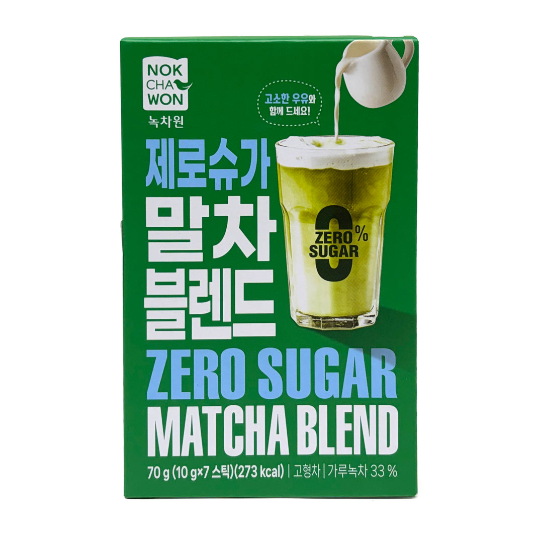 녹차원 제로슈가 말차 블렌드 (70g / 10g x7 sticks)