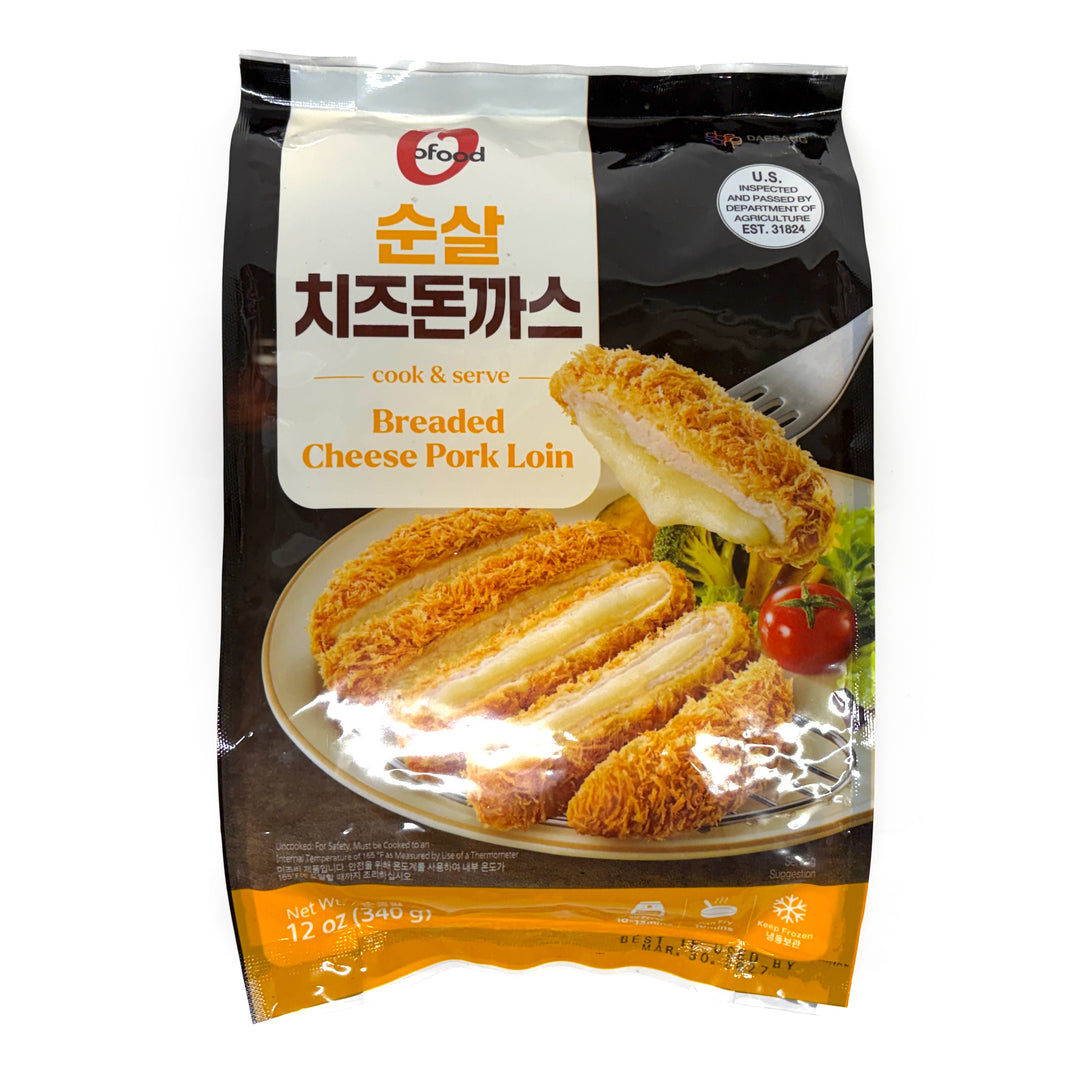 [O'food] Cheese Porkcutlet Cook and Serve / 오푸드 순살 치즈 돈까스 (340g)