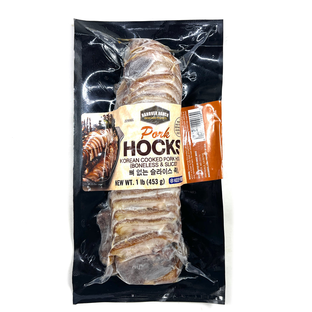 [Hanover Ranch] Pork Hocks Korean Cooked Pork Hocks / 하노버랜치 뼈없는 슬라이스 족발 (453g)