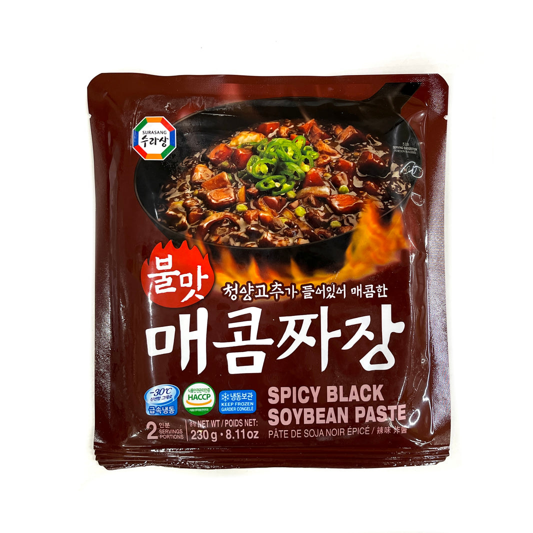 [Surasang] Spicy Black Soybean Paste / 수라상 불맛 매콤 짜장 (230g)