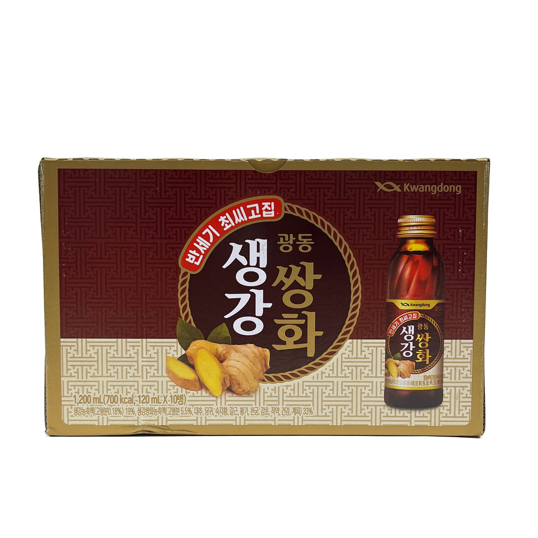 [Kwangdong] Ssanghwa Tang w. Ginger (Herbal supplement) / 광동 생강 쌍화탕 (120ml x10Bottle)