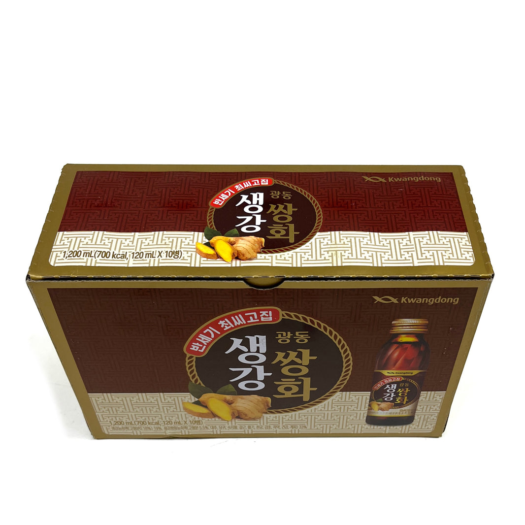 [Kwangdong] Ssanghwa Tang w. Ginger (Herbal supplement) / 광동 생강 쌍화탕 (120ml x10Bottle)