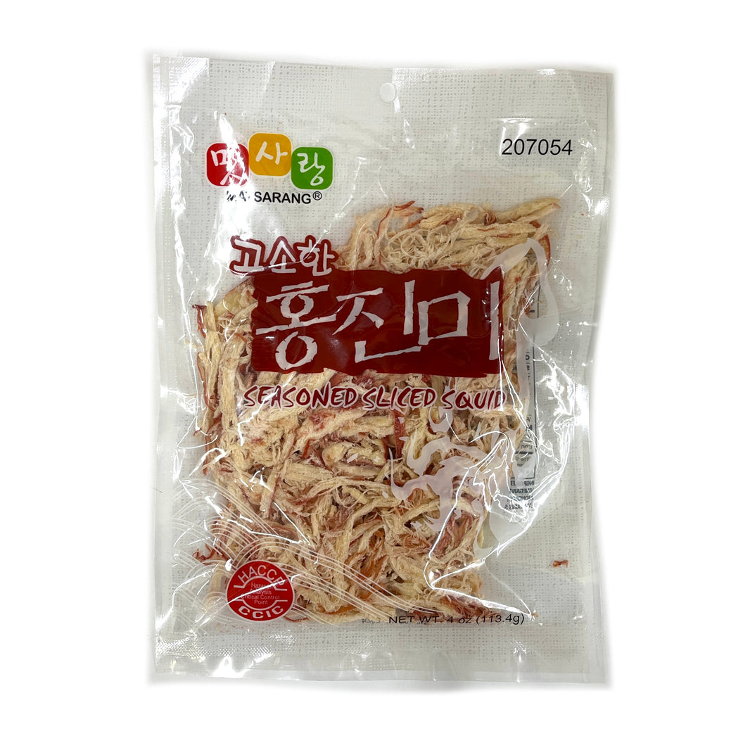 [Matsarang] Dried Squid Red Sliced / 맛사랑 홍진미 오징어채 (113.4g)