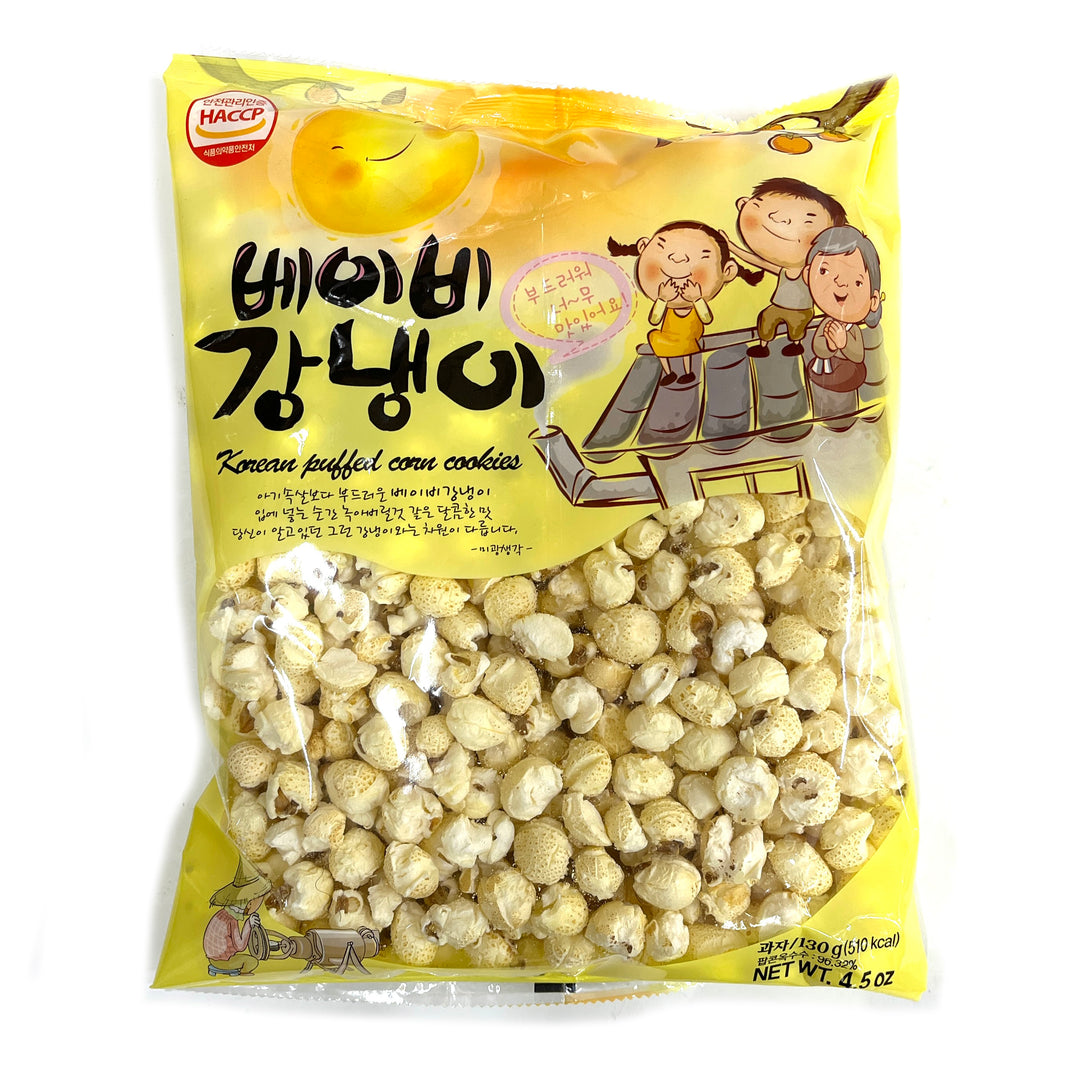 [Mikwang] Baby Korean Puffed Corn Cookies / 미광 베이비 강냉이 (130g)
