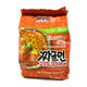 [Pulmuone] Kimchi Stew Ramen / 풀무원 자연건면 짜글면 고깃집 김치찌개 라면 (4pks)