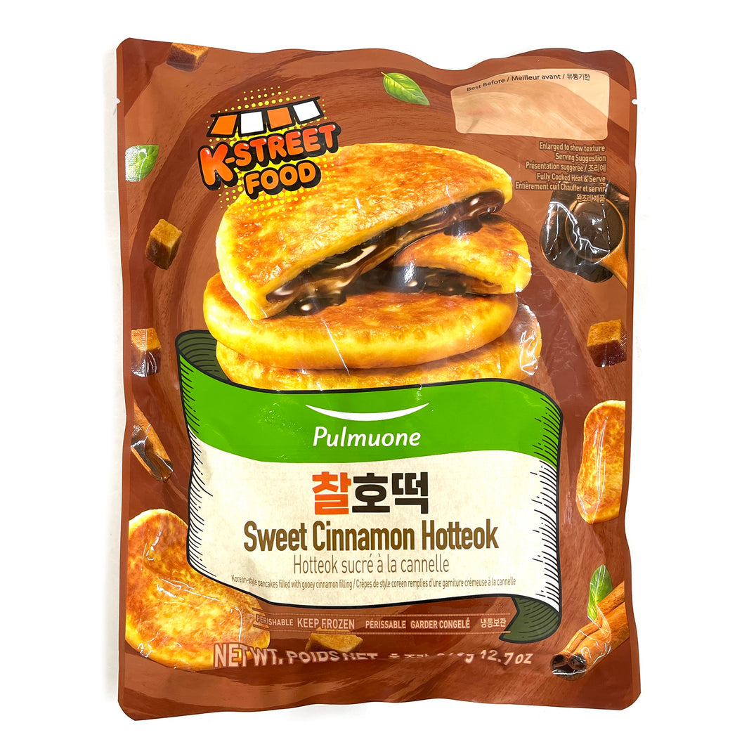 [Pulmuone] Sweet Cinnamon Hotteok / 풀무원 찰 호떡 (360g)
