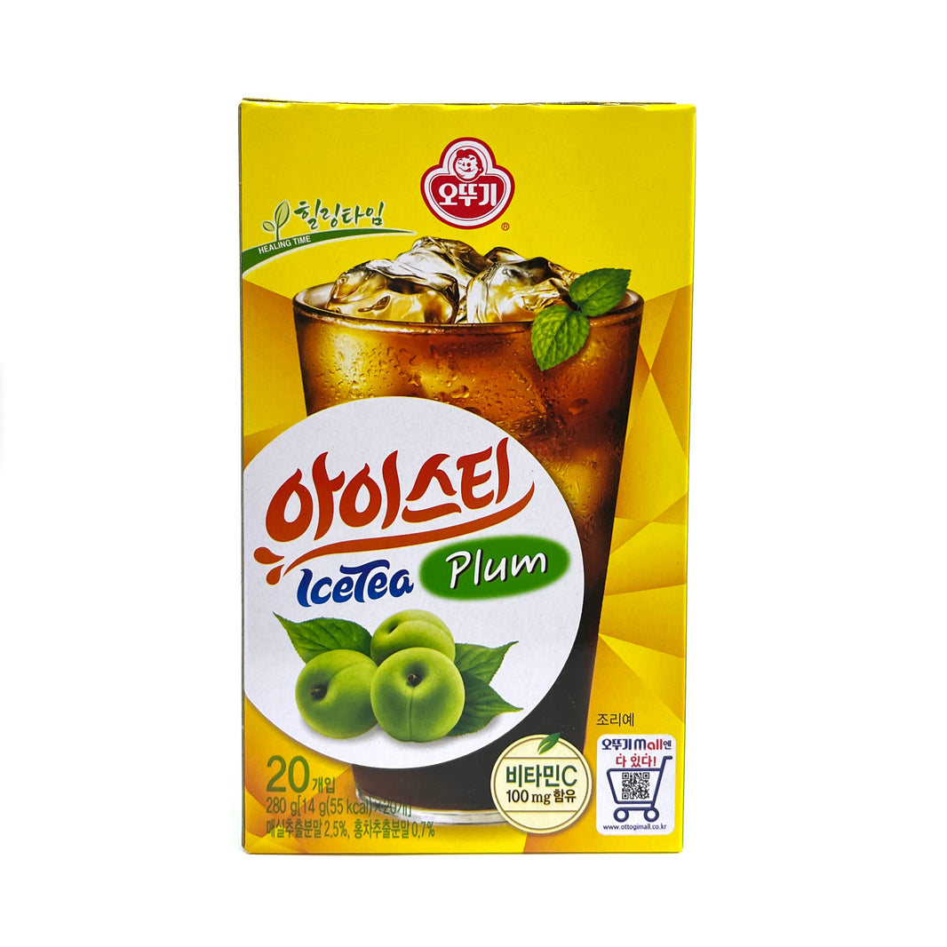 [Ottogi] Ice Tea  Plum / 오뚜기 아이스티 매실 (14g x20pcs)