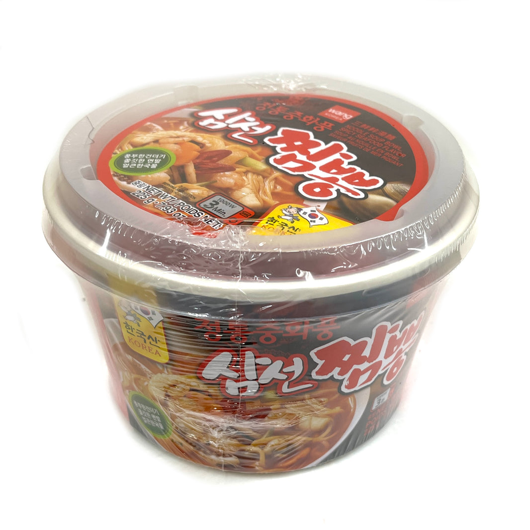 [Wang] Spicy Seafood Noodle Cup / 왕 정통중화풍 삼선 짬뽕 컵 (225g)