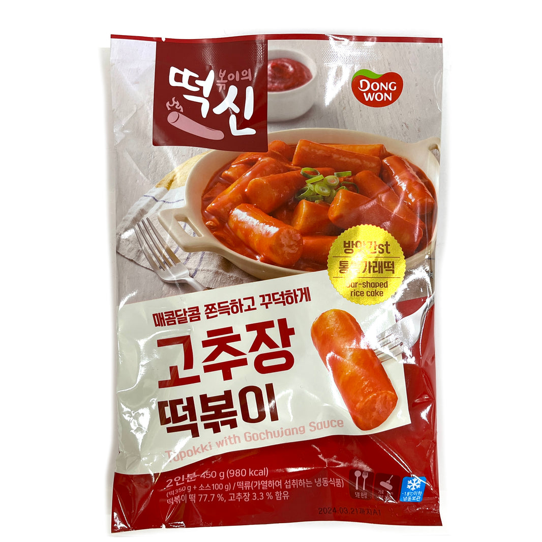 [Dongwon] Topokki w. Gochujang Sauce / 동원 떡신 고추장 떡볶이 (440g)