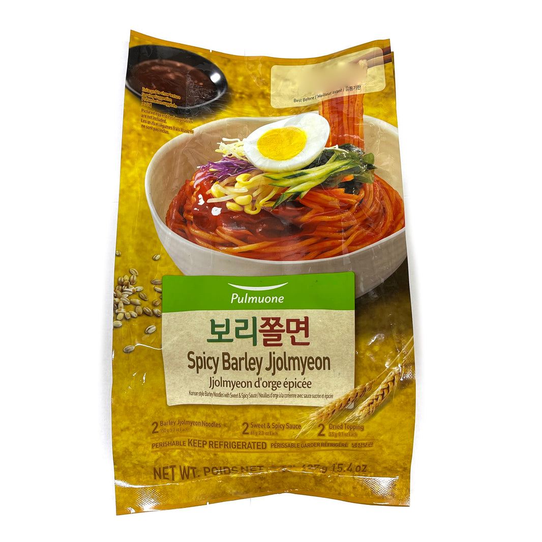 [Pulmuone] Barley Jjolmyun / 풀무원 생가득 보리쫄면 (437g)