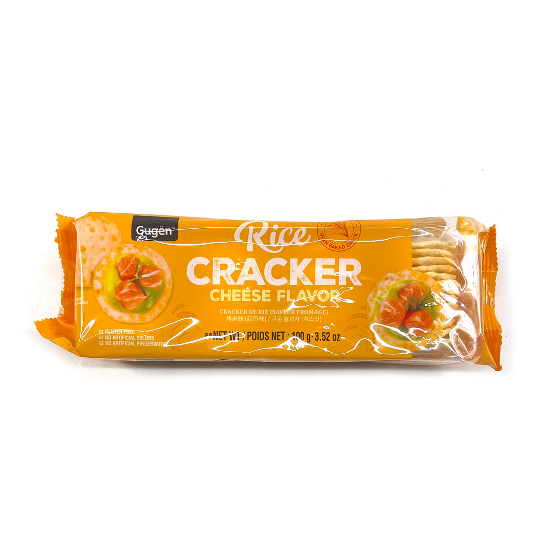 [Gugen] Rice Cracker Cheese Flavor / 구겐 구운 쌀과자 치즈맛 (100g)