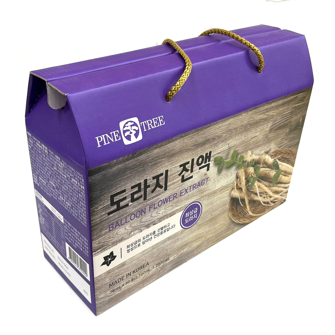 [Pinetree] Balloon Flower Extract / 솔표 도라지 진액 (70ml x30pcs)