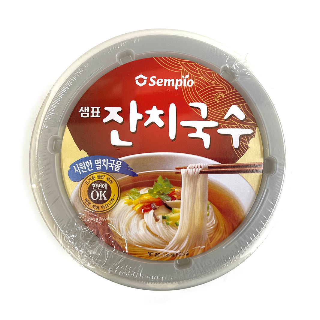 [Sempio] Vermicelli Noodle Soup Cuo / 샘표 잔치 국수 컵 (168g)
