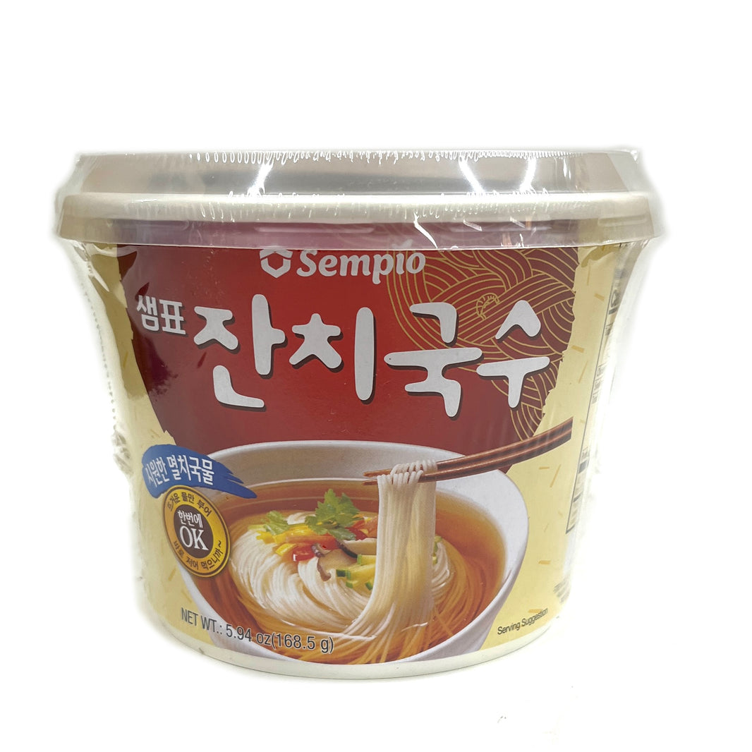 [Sempio] Vermicelli Noodle Soup Cuo / 샘표 잔치 국수 컵 (168g)