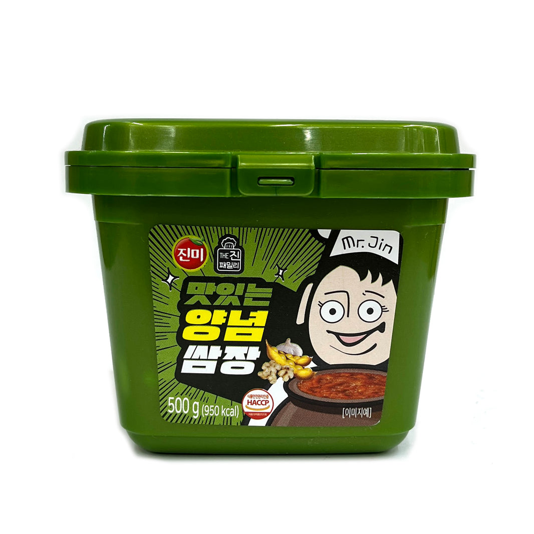 [Jinmi] Delicious Seasoned Soybean Paste / 진미 맛있는 양념 쌈장 (500g)