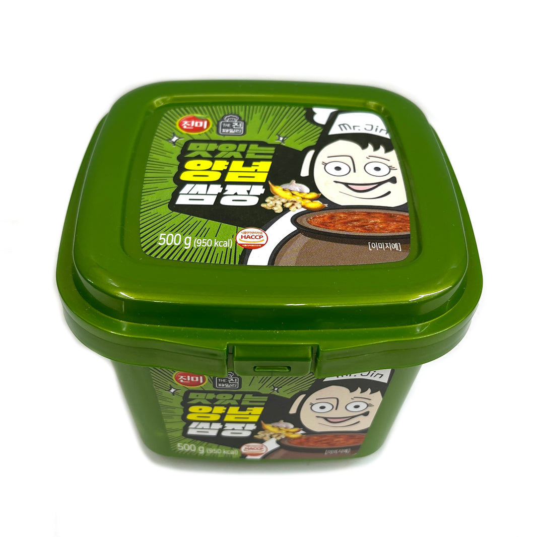 [Jinmi] Delicious Seasoned Soybean Paste / 진미 맛있는 양념 쌈장 (500g)