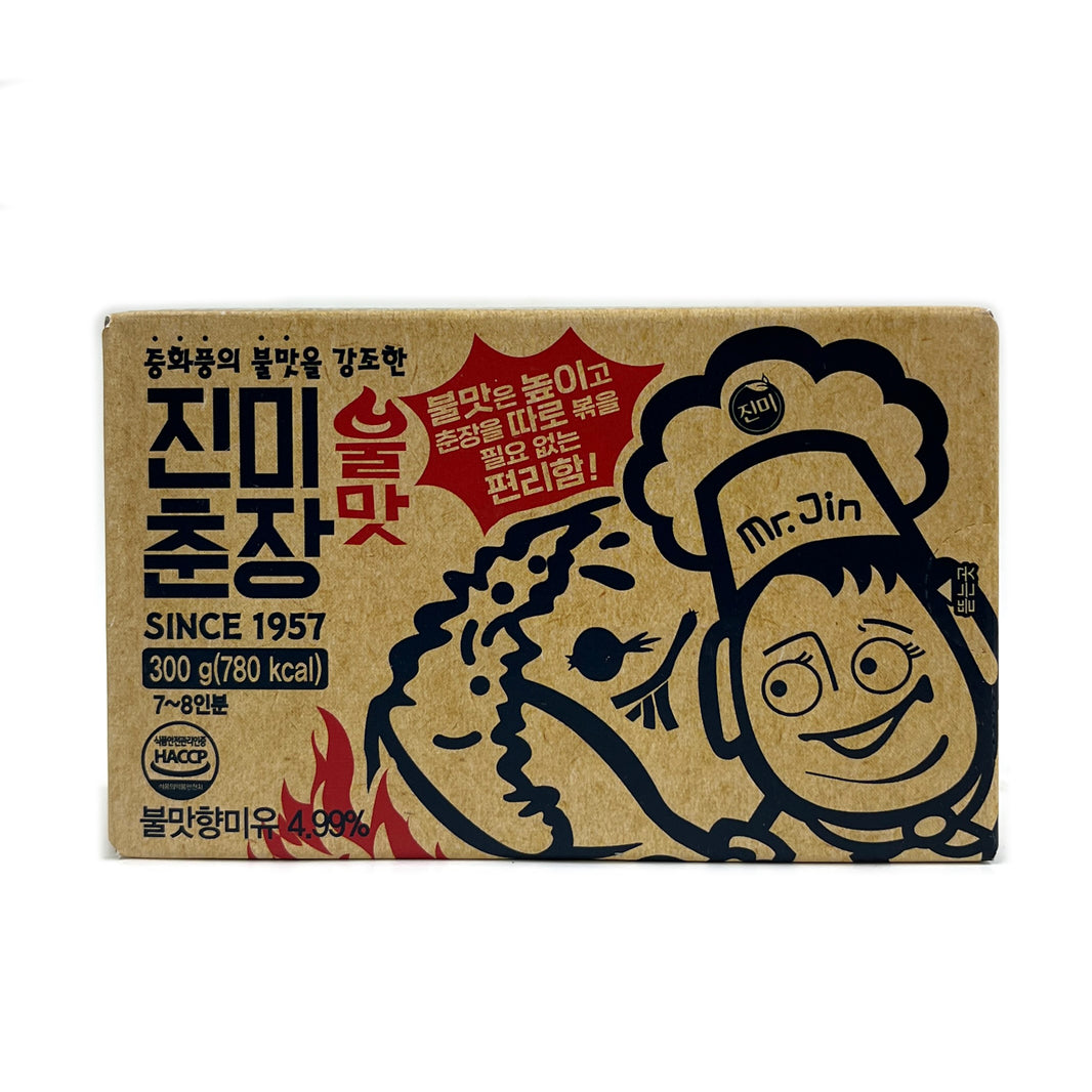 [Jinmi] Black Bean Paste Smokey Flame Flavor / 진미 중화풍의 불맛을 강조한 진미 춘장 불맛 (300g)