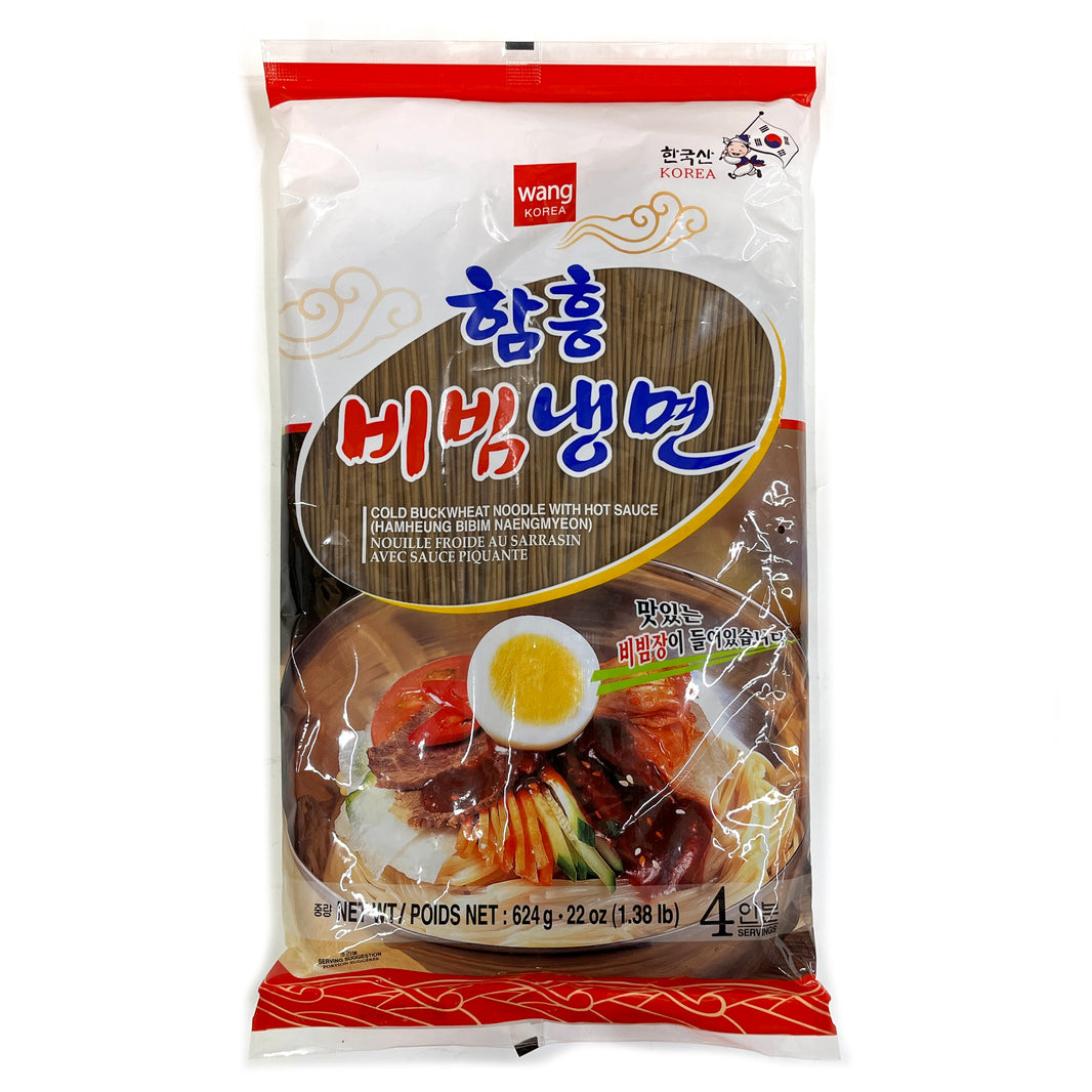 [Wang] Cold Buckwheat Noodle w. Hot Sauce  / 왕 함흥 비빔 냉면 (624g/4인분)