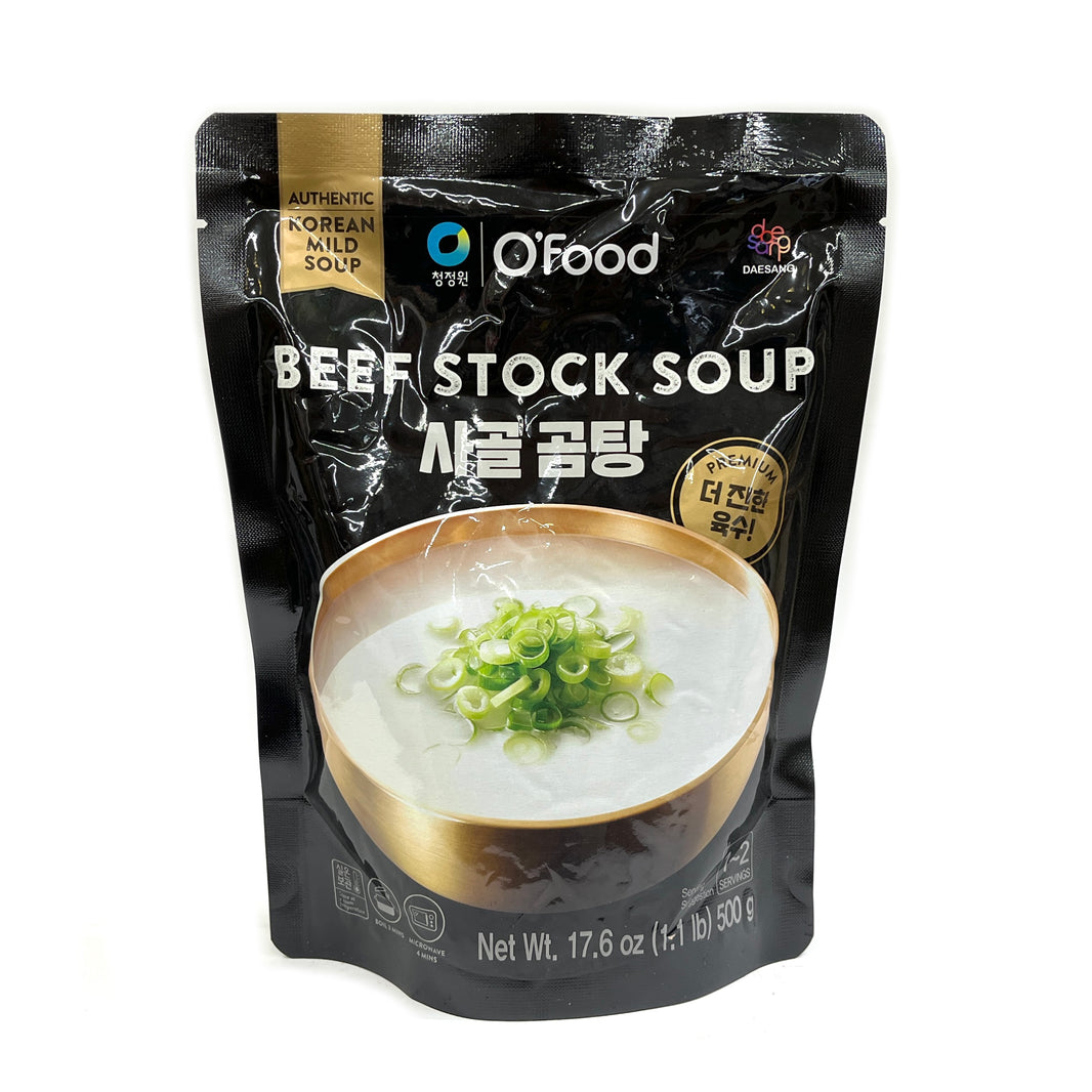 [CJO] O'Food Beef Stock Soup / 청정원 오푸드 사골 곰탕 (500g or 6pcs)