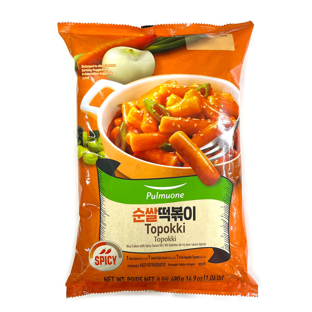 [Pulmuone] Tteokbokki / 풀무원 생가득 순쌀 떡볶이 (480g)