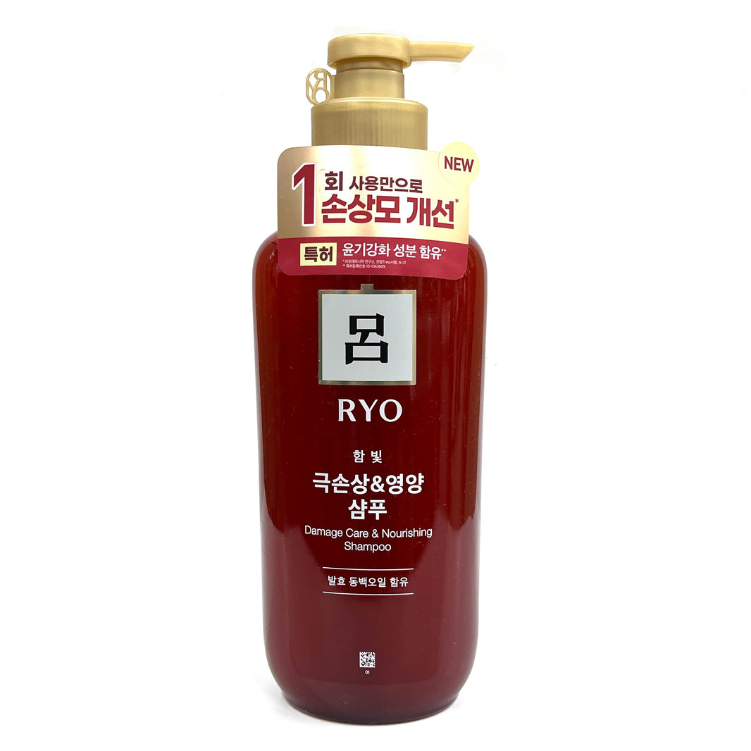 [Ryo] Damage Care & Nourishing Shampoo  / 려 함빛 극손상 & 영양 샴푸 (550ml)