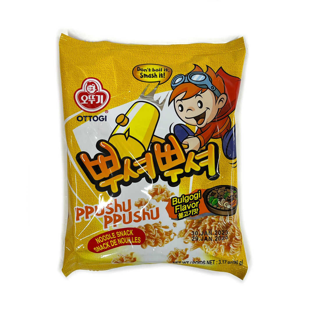 [Ottogi] Ppushu Ppushu Bulgogi / 오뚜기 뿌셔뿌셔 불고기맛 (90g x3pk)