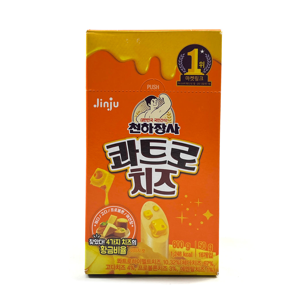 [Jinju] Chunhajangsa Quarㅅto Cheese Sausage Snack / 진주햄 천하장사 소세지 콰트로 치즈 (800g)