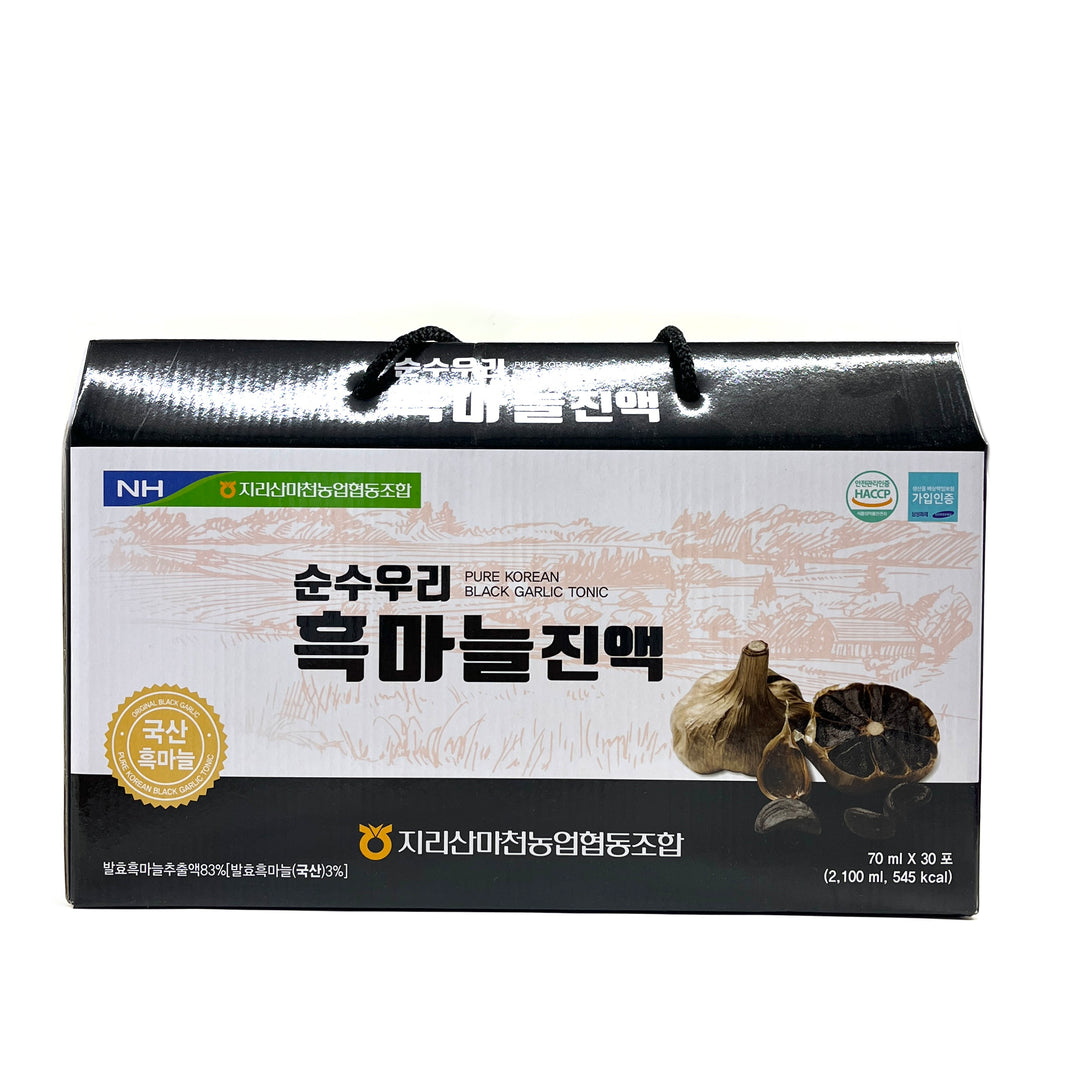 [NH] Pure Korean Black Garlic Tonic Extract / 농협 순수우리 흑마늘 진액 (70ml x30pcs)