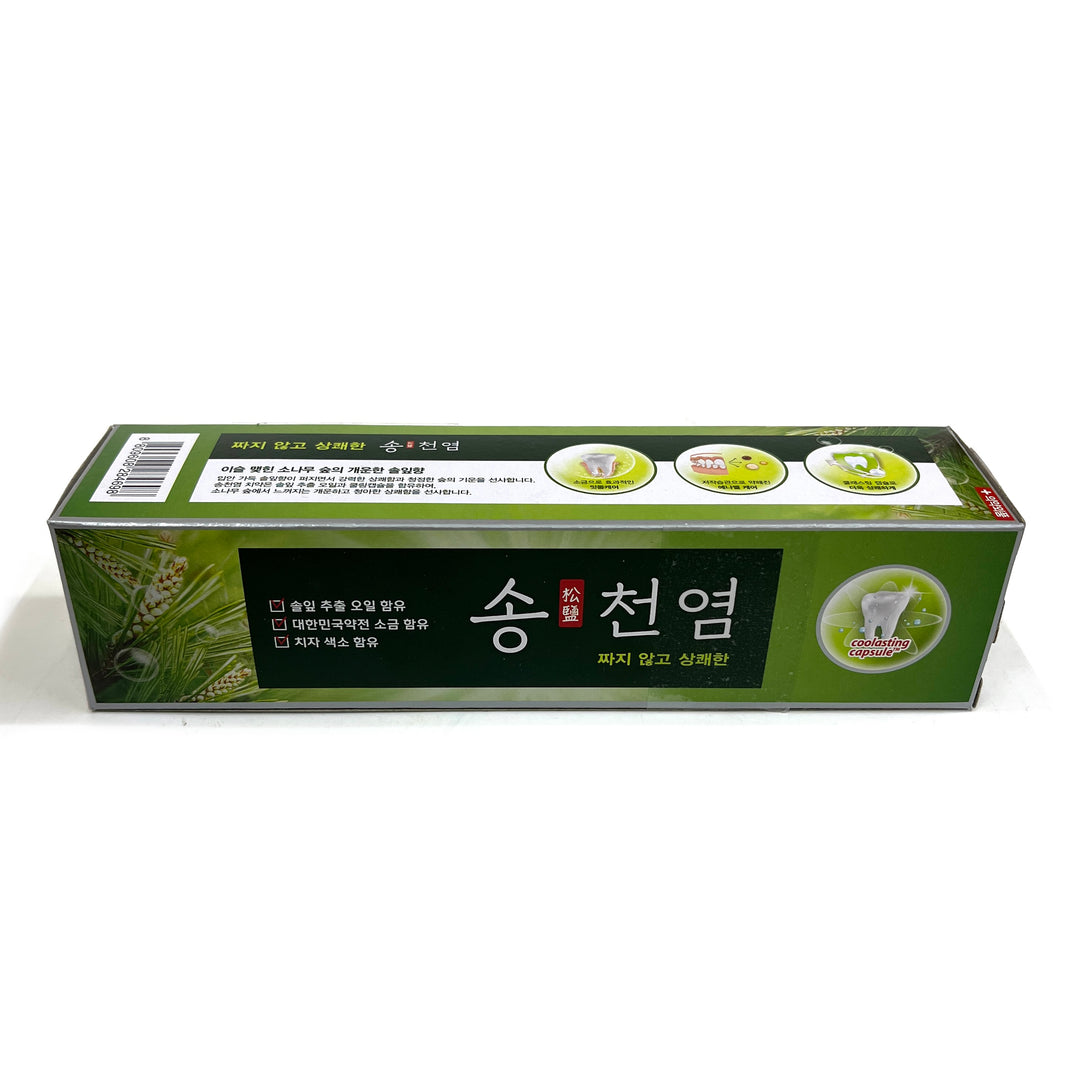 [Amore] Toothpaste w. Pine Tree & Sea Salt / 짜지 않고 상쾌한 송천염 치약 (120g)