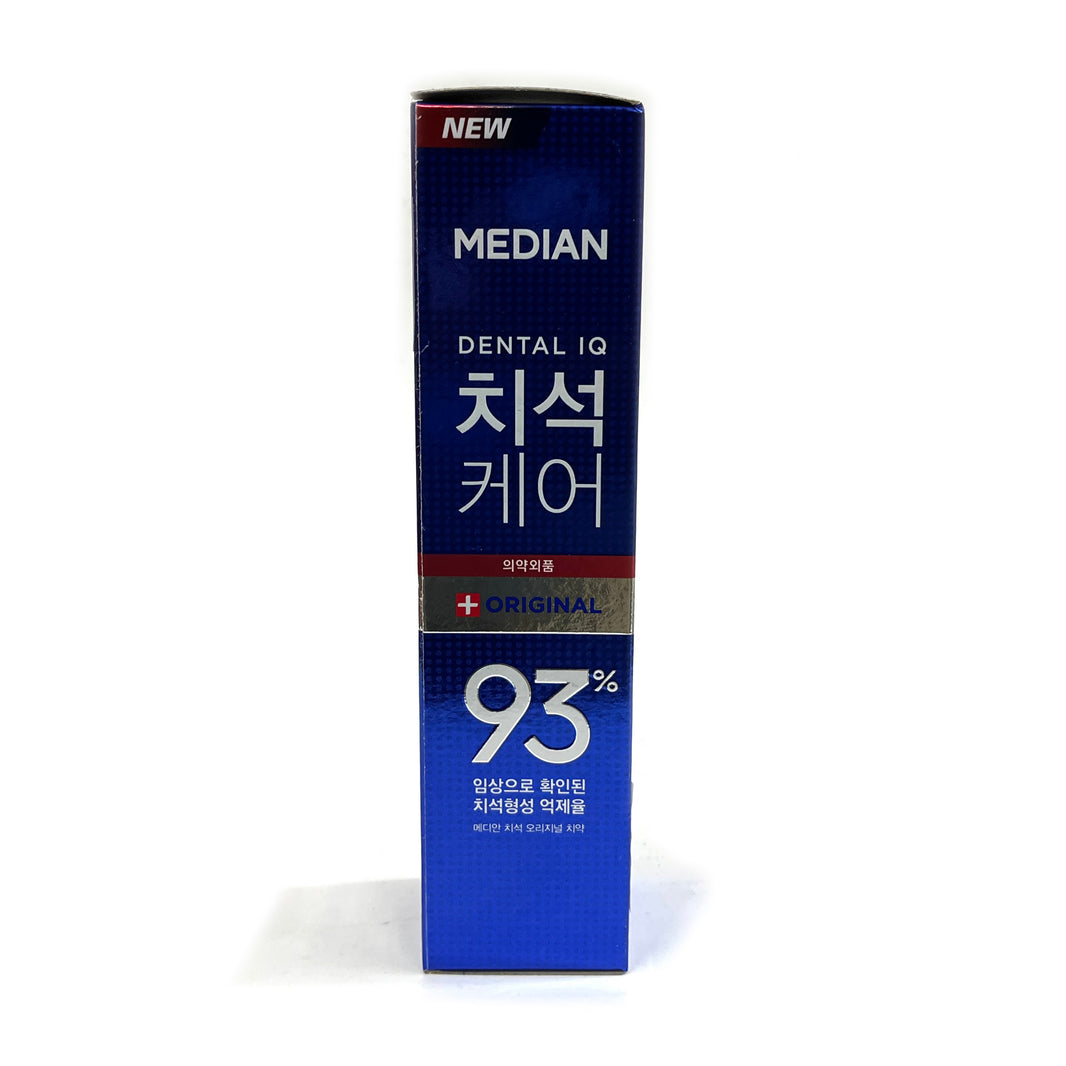 [Median] Dental IQ Toothpaste Original / 아모레 메디안 덴탈 IQ 치석케어 치약 (120g)