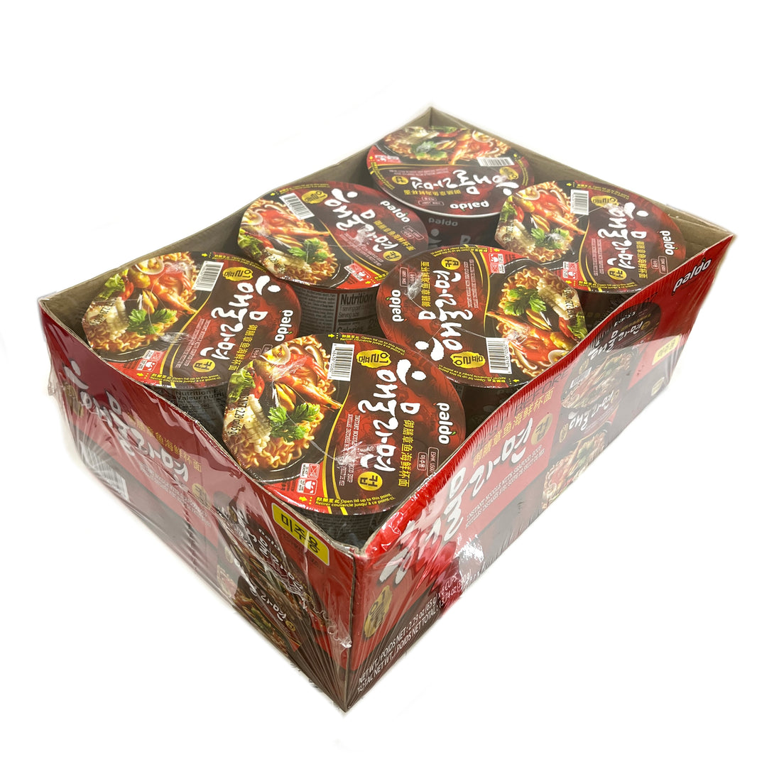 [Paldo] Seafood Ramen Cup / 팔도 일품 해물라면 작은컵 (6pks)