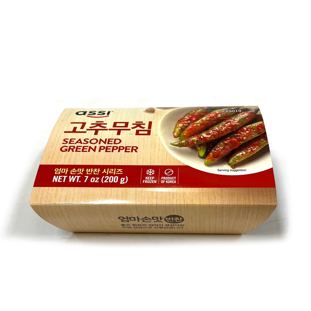[Assi] Seasoned Green Pepper / 아씨 엄마 손맛 반찬 고추 무침 (200g)
