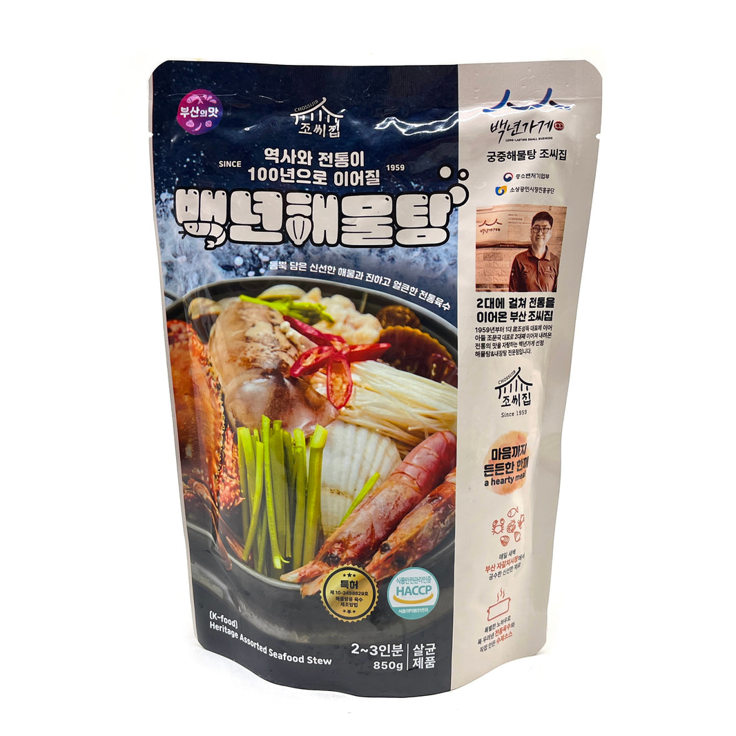 [Chossiijib] Heritage Assorted Seafood Stew / 조씨집 백년 해물탕 (850g)