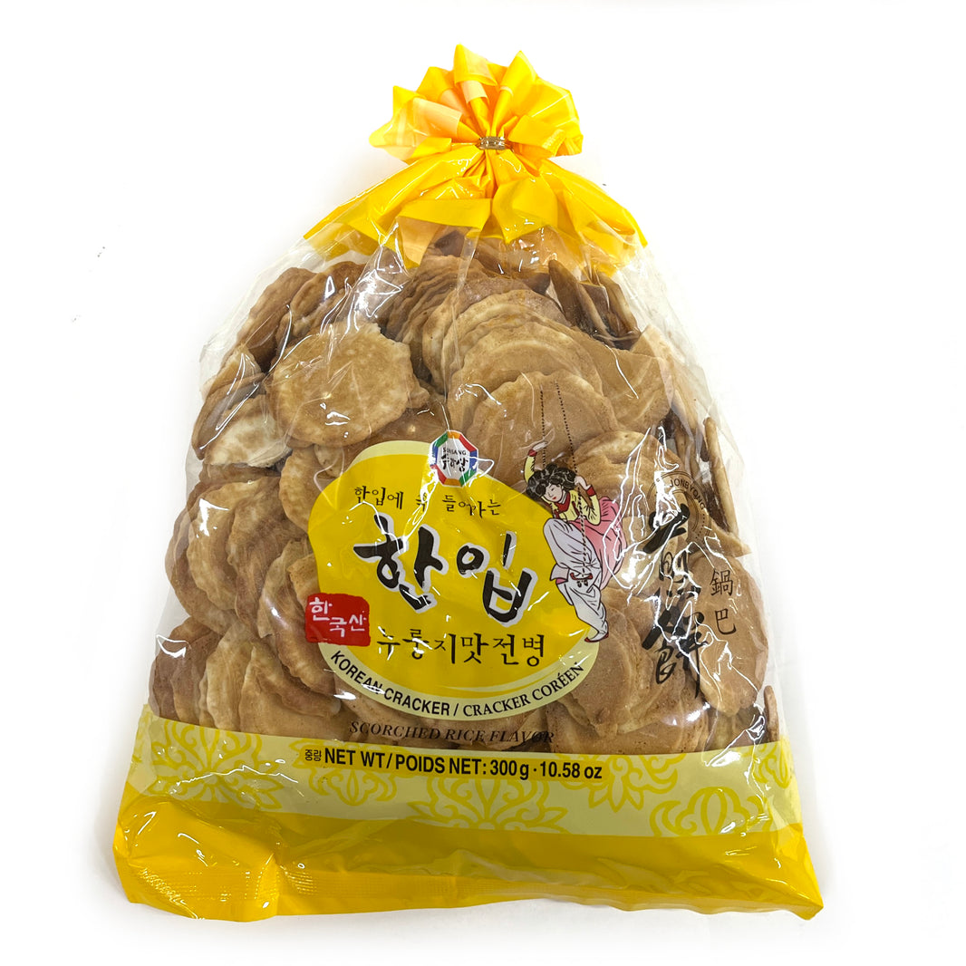 [Surasang] Korean Cracker Jonbyong Rice Cracker / 수라상 한입 누룽지맛 전병 (300g)
