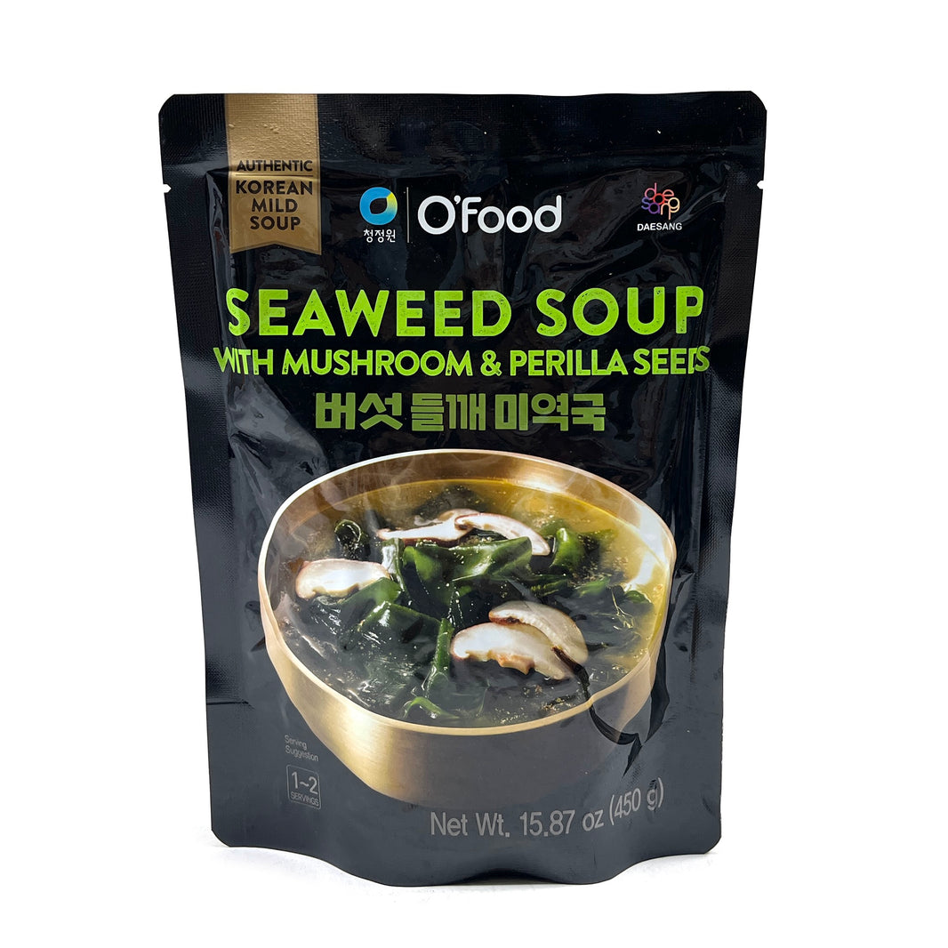 [Ofood] Seaweeed Soup w. Mushroom & Perilla Seeds / 오푸드 즉석 버섯 들깨 미역국 (450g)