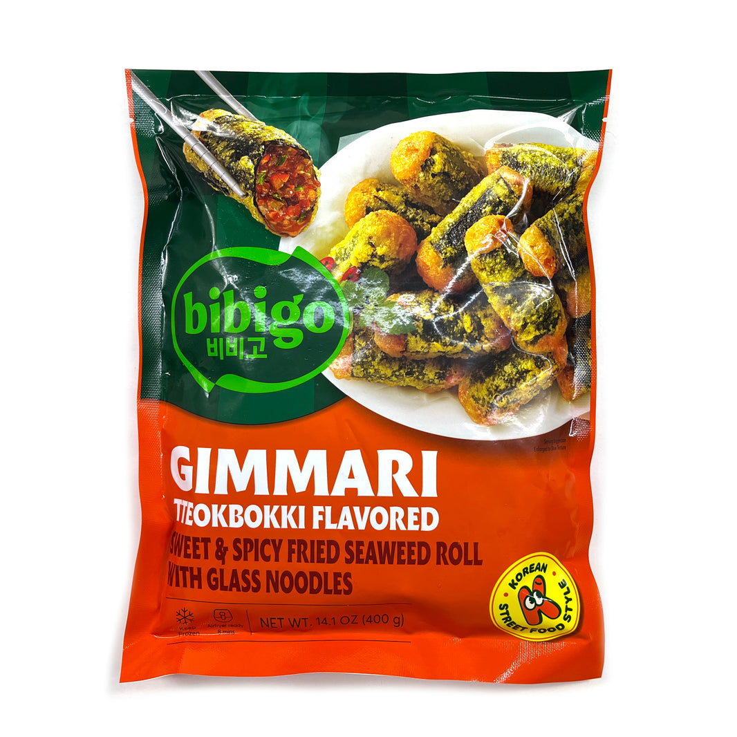 [Bibigo] Gimmari Tteokbokki Fried Seaweed Roll with Glass Noodles / 비비고 김말이 떡볶이 (400g)