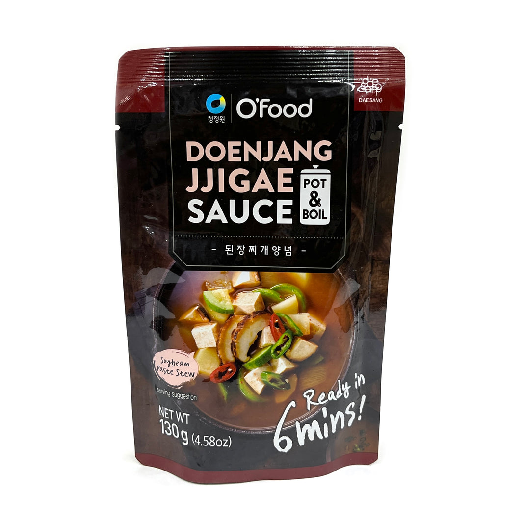 [O'food] Doenjang Jjigae Sauce Pot & Boil / 청정원 오푸드 된장찌개 양념 (130g)