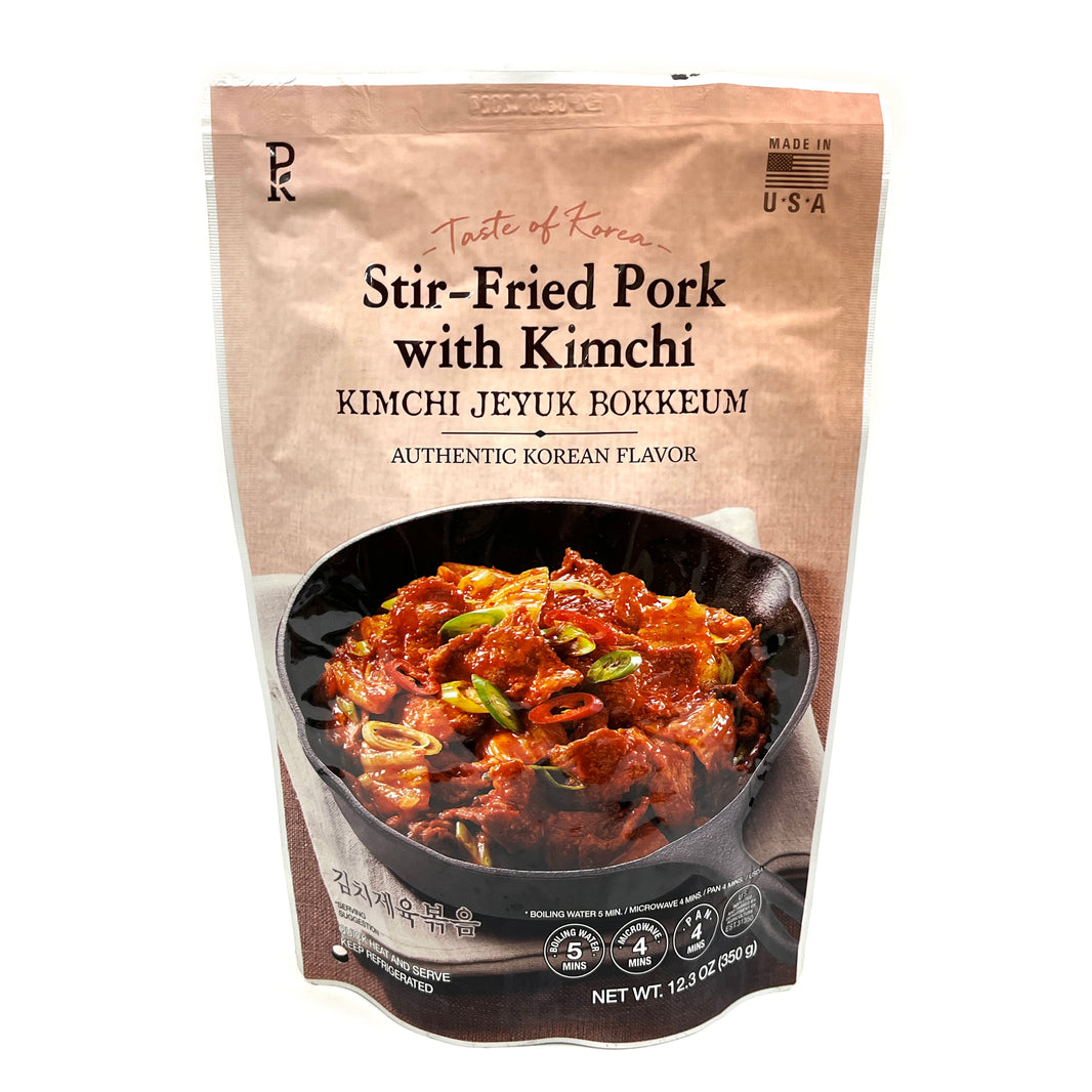 [PK] Stir-Fried Pork w. Kimchi / PK 즉석 김치 제육 볶음 (350g)