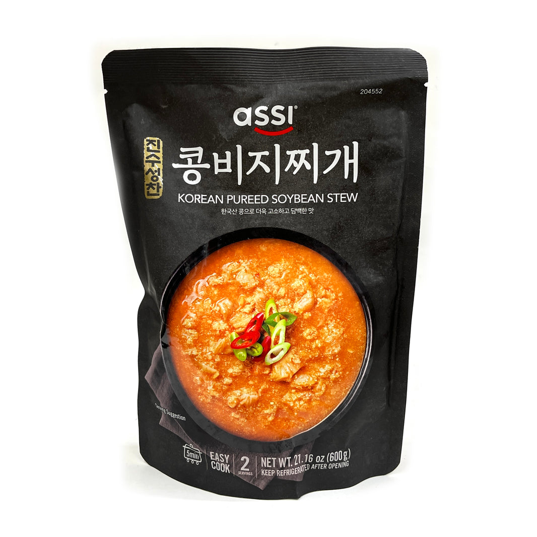 [Assi] Korean Pureed Soybean Stew 5min / 아씨 진수성찬 콩비지찌개 (600g)