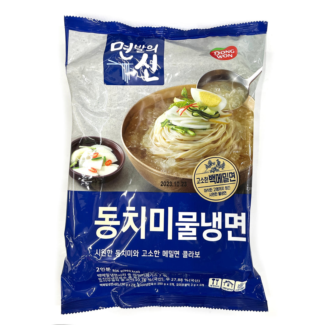 [Dongwon] Cold Noodle Soup / 동원 면발의 신 동치미 물 냉면 (806g)
