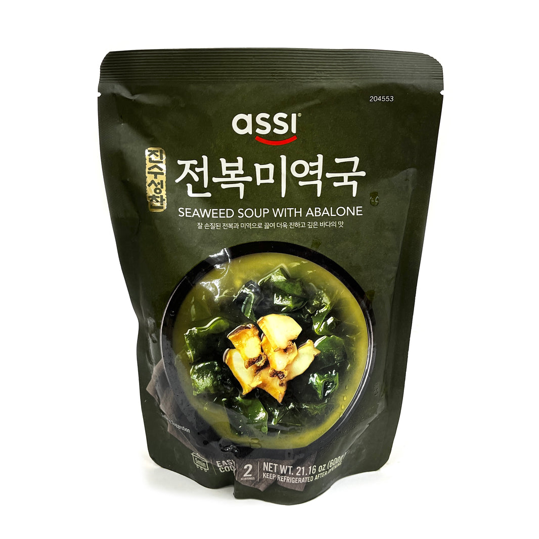 [Assi] Seaweeed Soup w. Abalone 5min / 아씨 진수성찬 전복 미역국 (600g)