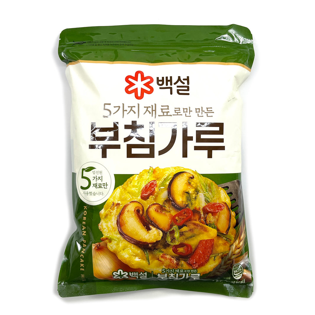 [Beksul] Premium 5 Ingredients Korean Pancake Mix / 백설 5가지 재료로만 만든 부침 가루 (1kg)