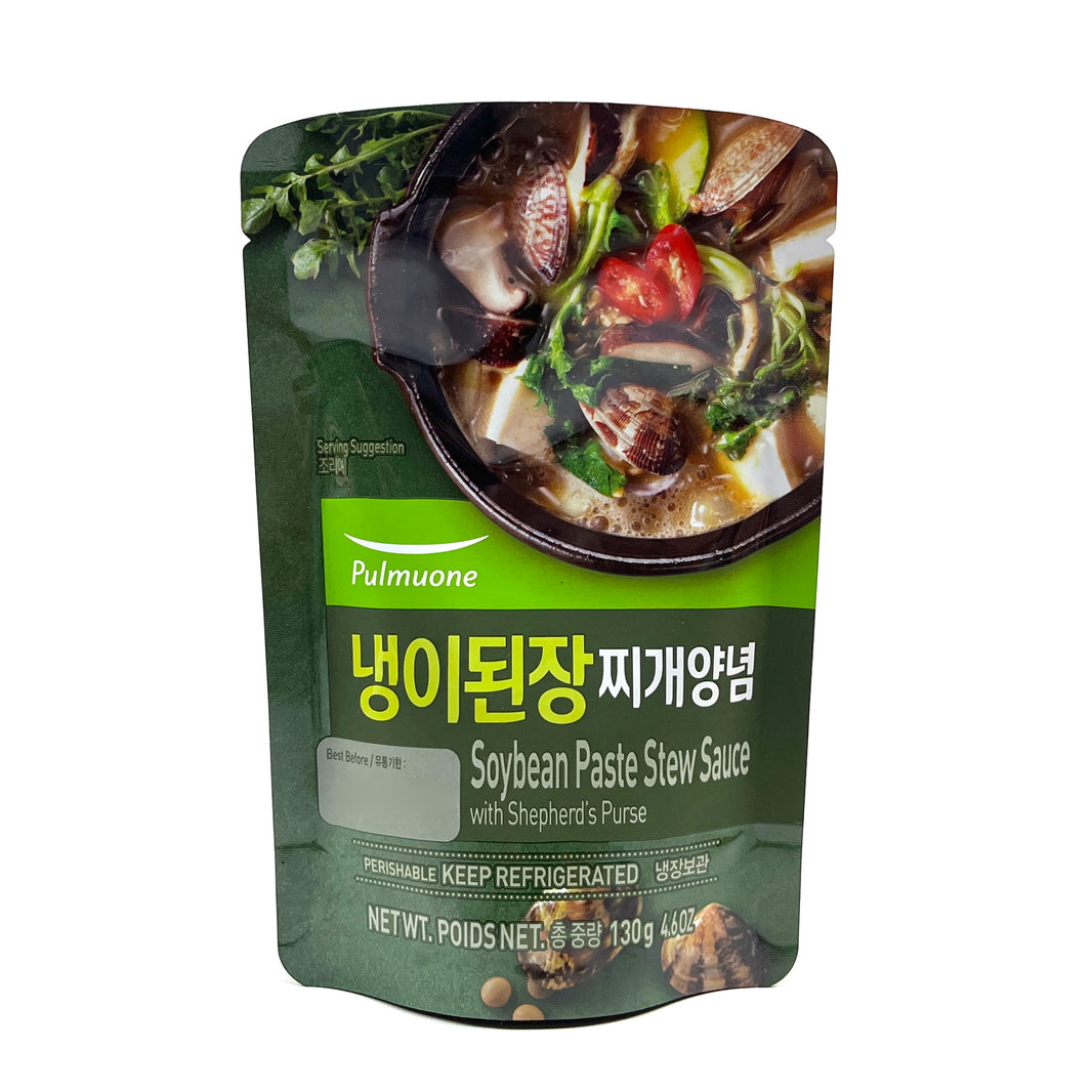 [Pulmuone] Soybean Paste Stew Sauce / 풀무원 냉이 된장 찌개 양념 (130g)