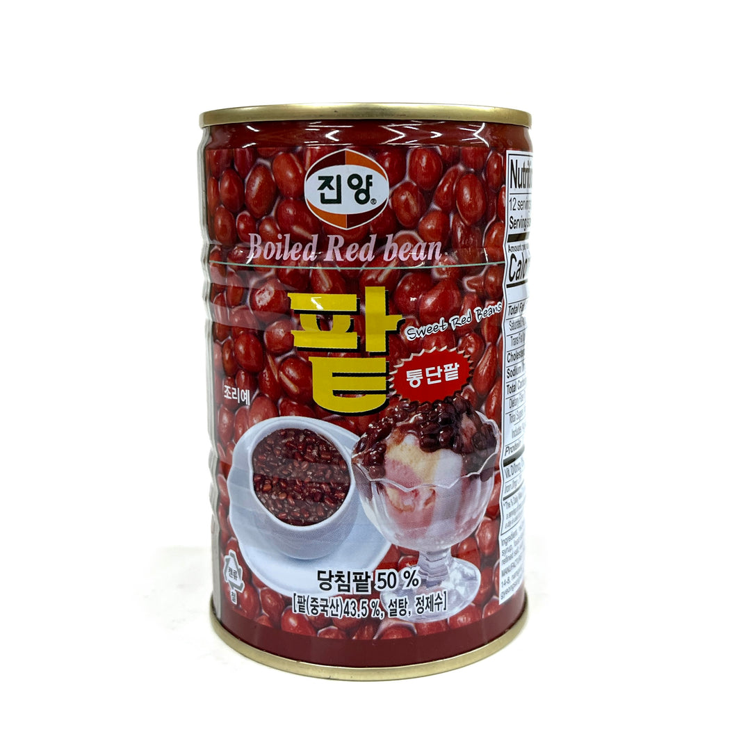 [Jinyang] Sweet Red Bean Paste for Bingsoo / 진양 빙수용 팥 통단팥 (475g)