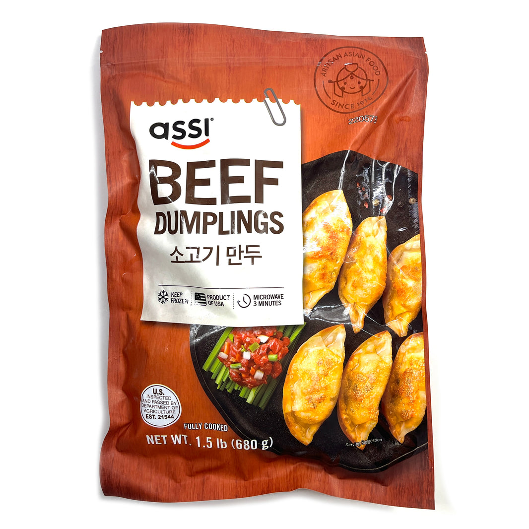 [Assi] Beef Dumplings / 아씨 소고기 만두 냉동 (680g)