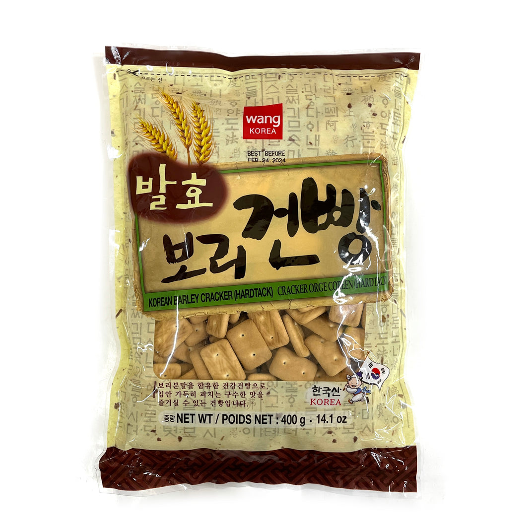 [Wang] Yeast Barley Hardtack / 왕 발효 보리 건빵 (400g)