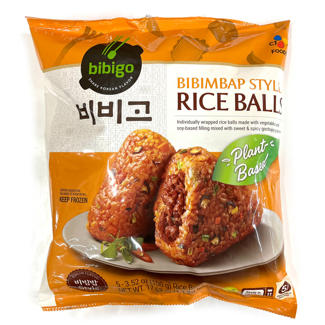 [CJ] Bibigo Bibimbap Style Rice Balls / CJ 비비고 비빔밥 스타일 주먹 밥 (500g)